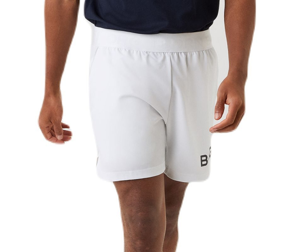 Мужские теннисные шорты Björn Borg Short Shorts - brilliant white