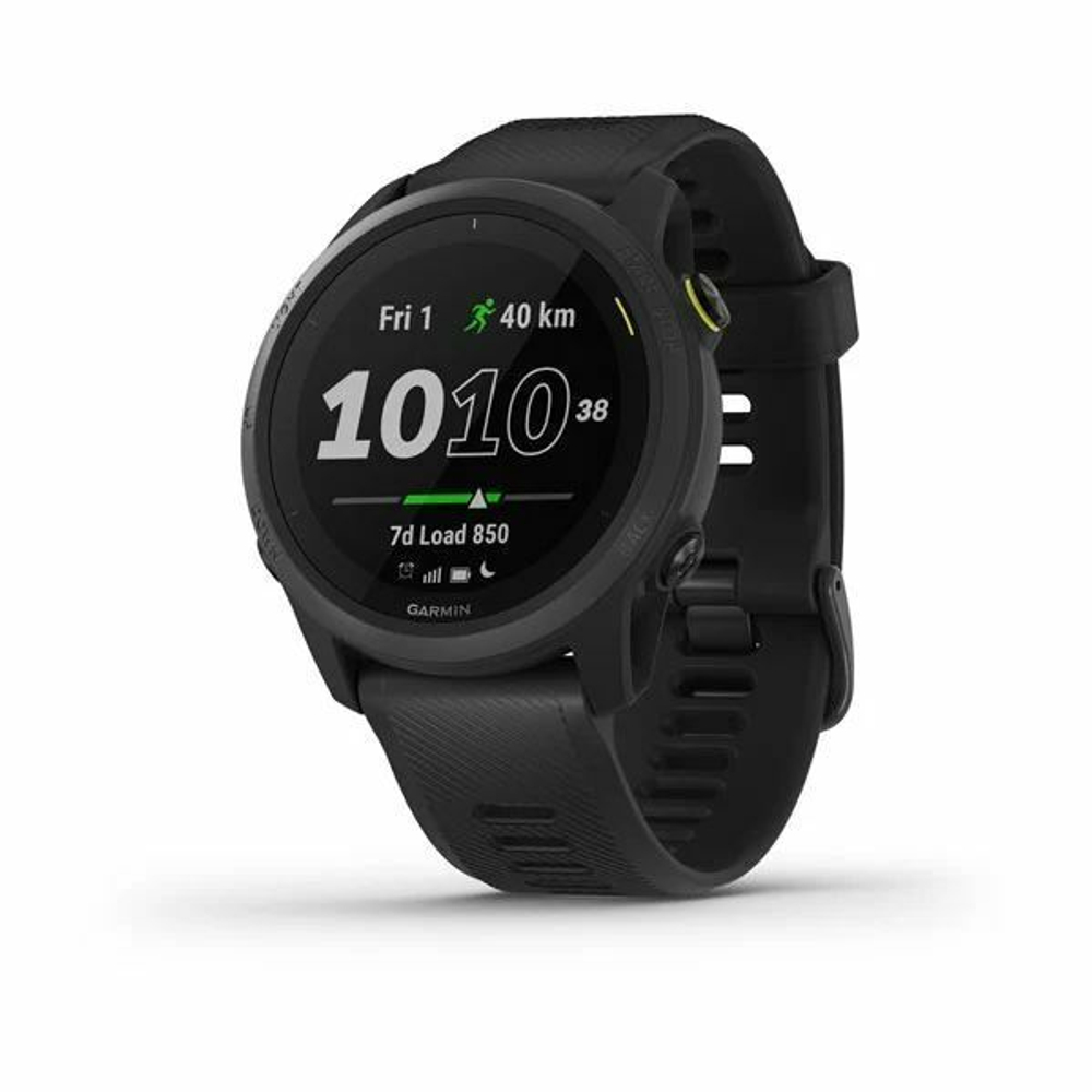 Спортивные часы  для триатлона GARMIN FORERUNNER 745, черный 010-02445-10