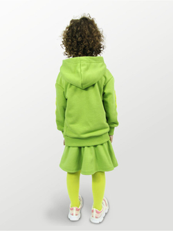 Худи для детей, модель №1, рост 110 см, зеленый