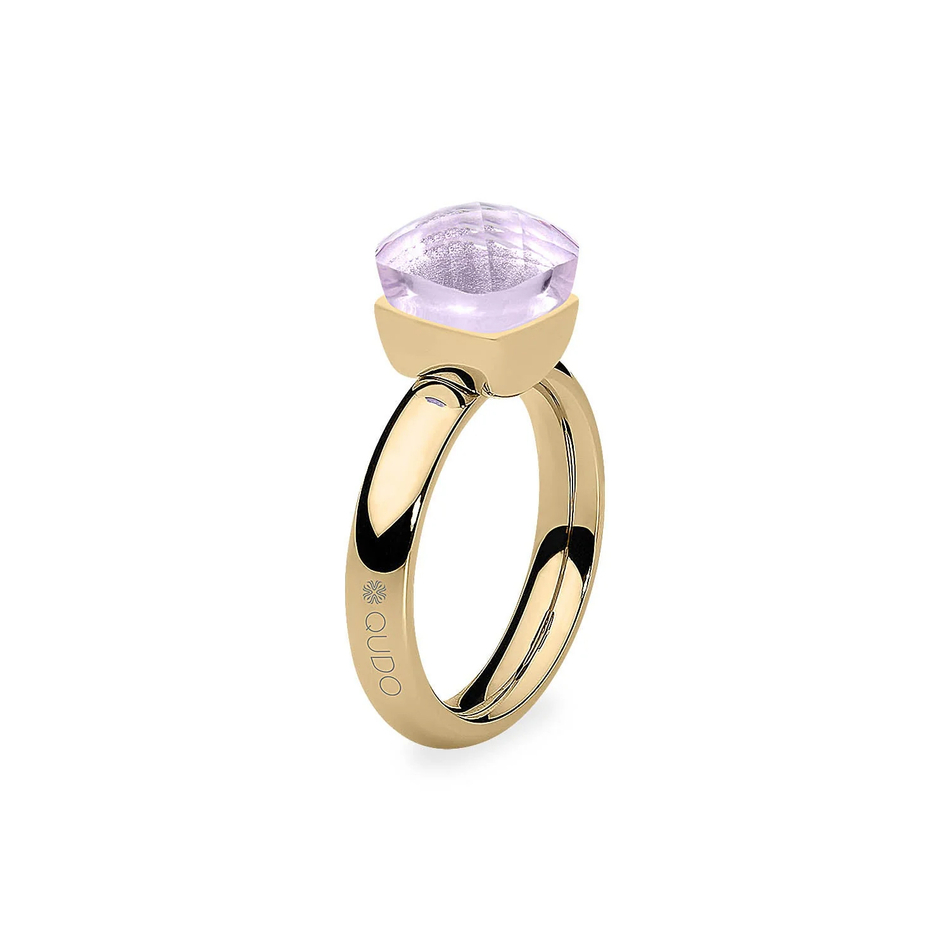 Кольцо Qudo Firenze Rose Water Opal 18.5 мм 611826 R/RG
