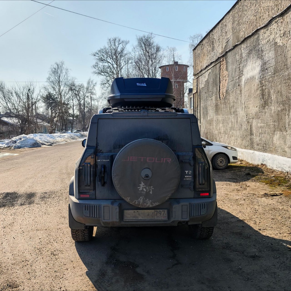 Автобокс Way-box Gulliver 700 на Jetour T2