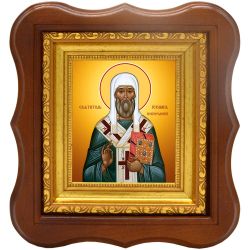 Герман Новгородский святитель. Икона на холсте.