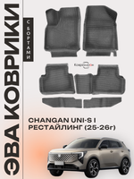 Автомобильные коврики ЭВА для Changan UNI-S рестайлинг (CS55 Plus рестайлинг 2) 2025-2026г