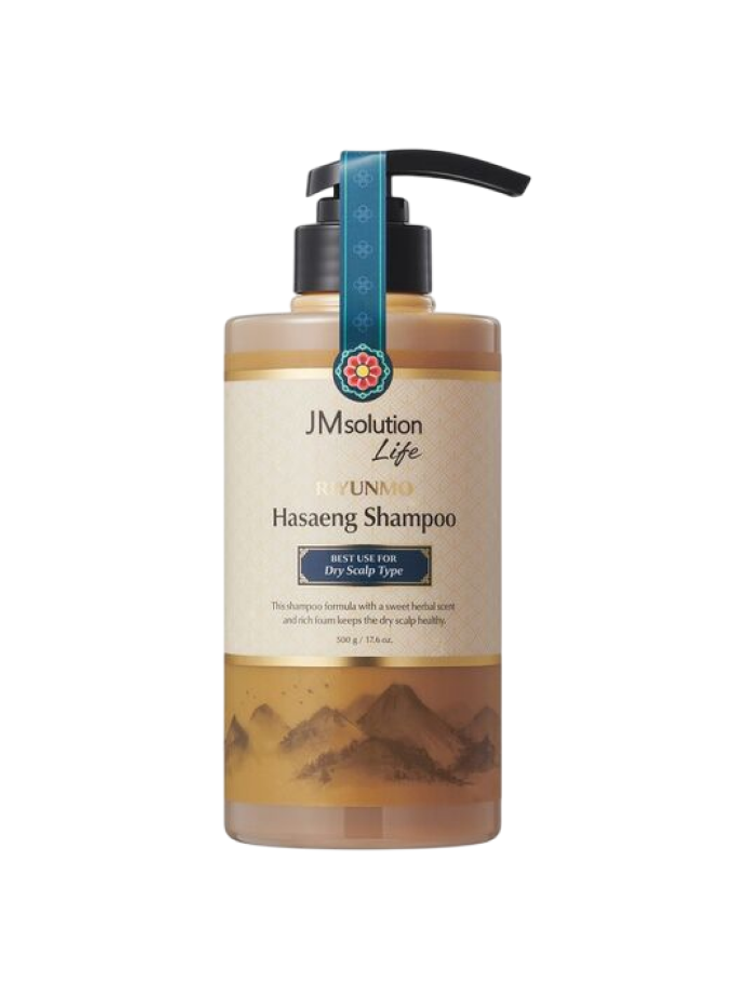 JMSolution Life Shampoo Riyunmo Hasaeng премиальный шампунь для волос с восточными травами для для сухой кожи головы