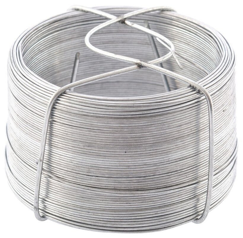 ПРОВОЛОКА СТАЛЬНАЯ СИБРТЕХ ОЦИНК 0,7 ММ, ДЛИНА 75М 47751