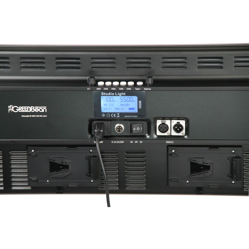 Светодиодный осветитель GreenBean DayLight III 200 LED Bi-color