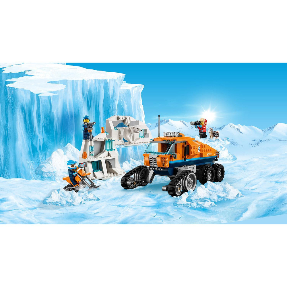 LEGO City: Арктическая экспедиция: Грузовик ледовой разведки 60194 — Arctic Scout Truck — Лего Сити Город