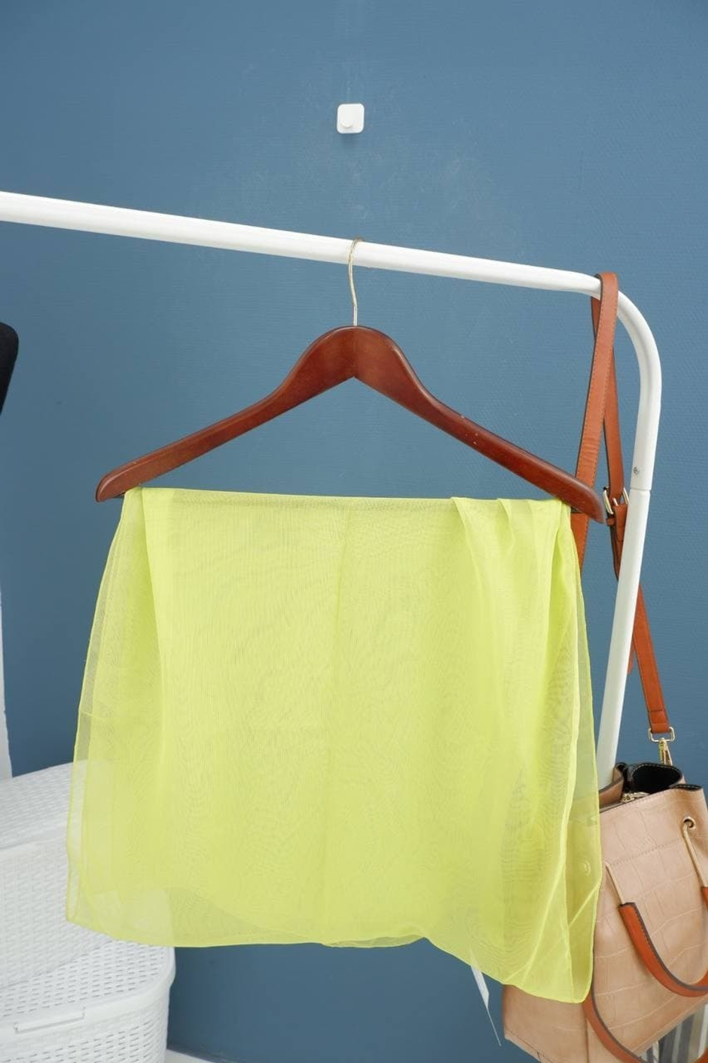 Палантин желтый