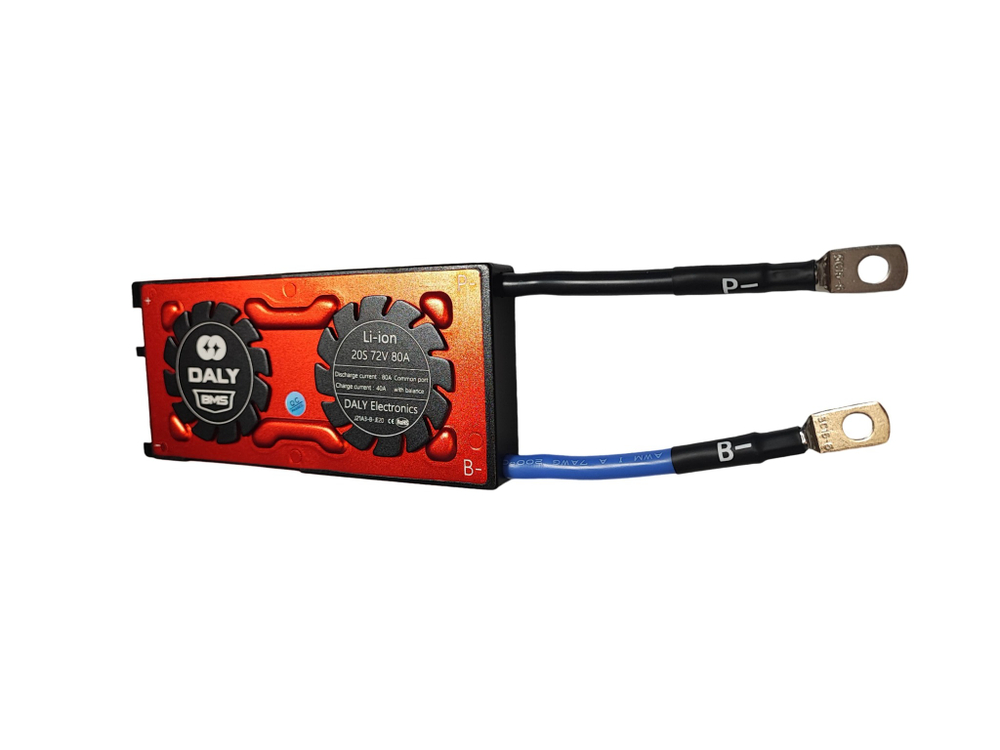 Плата контроля BMS Li-ion 20S 72V 80A