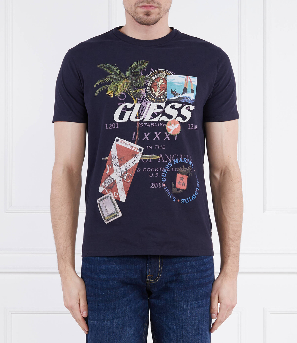 Футболка GUESS - темно-синий(M3GI38 KBDL0)