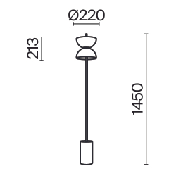 Напольный светильник (торшер) Maytoni MOD178FL-L11W3K