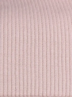 Шапка с ушками для девочки трикотажная на завязках