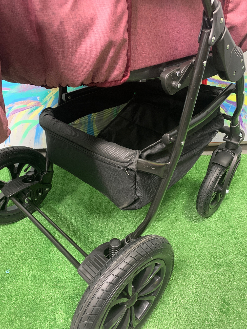 Коляска BERTA 2в1 (Alis) (Be 04 (бордовый))