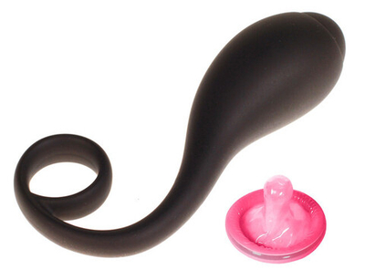 Универсальный силиконовый вибратор Pretty Love CARL (Цвет: черный)