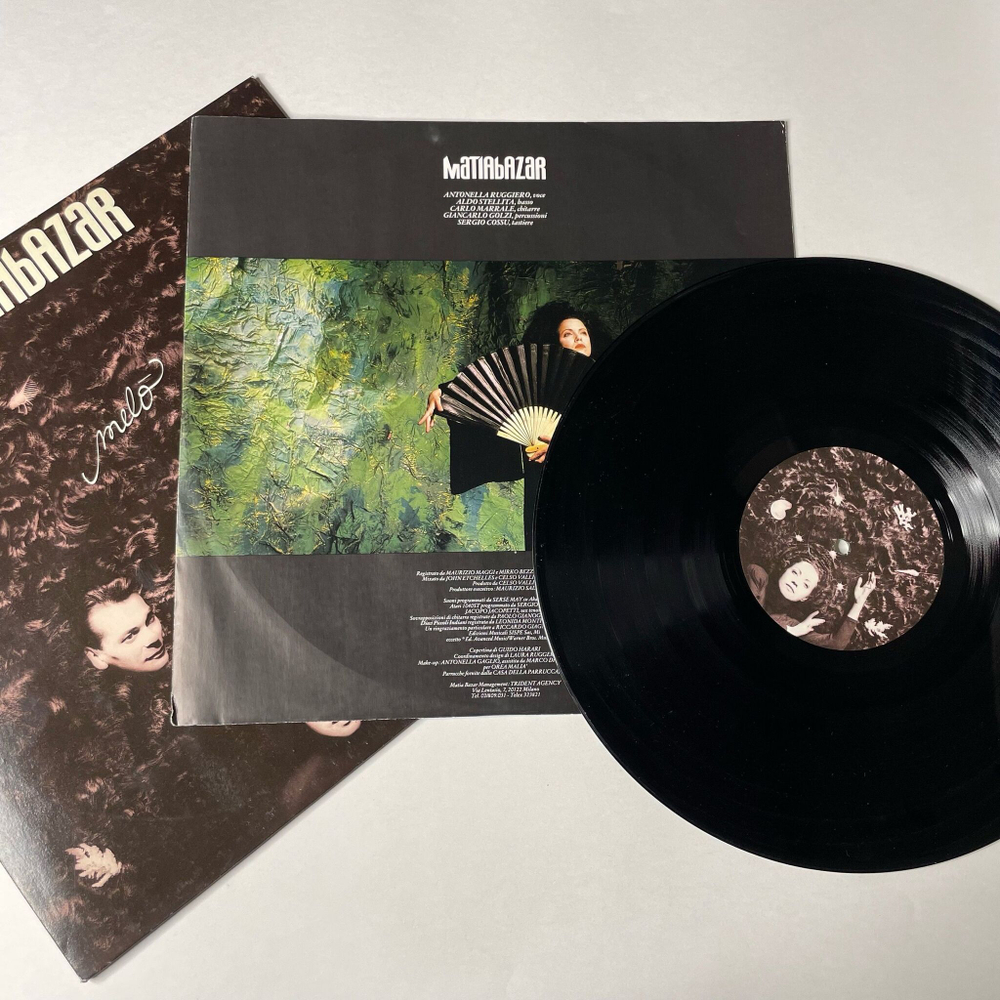 Винтажная виниловая пластинка LP Матиа Базар Matiabazar Melo (Italy 1987)