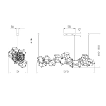 Подвесной светильник Eurosvet UMA 90368/14 4690389200571