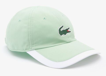 Теннисная кепка Lacoste Sport Contrast Border Lightweight Cap - зеленый