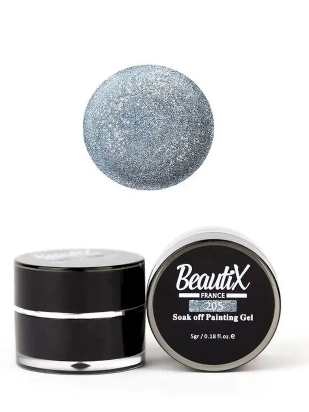 Beautix Гель-глиттер Painting Gel №205