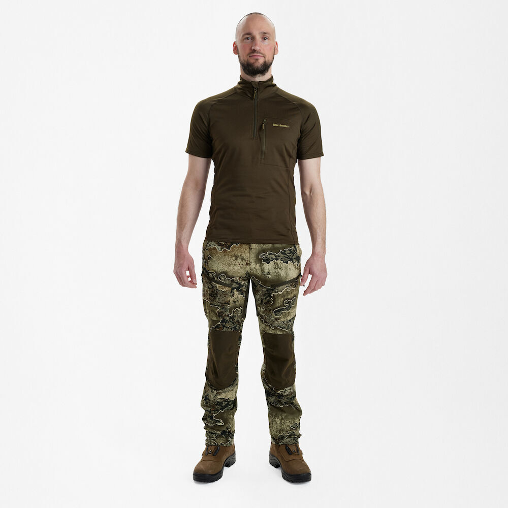 Футболка Deerhunter Insulated with zip-neck (376 Art Green)