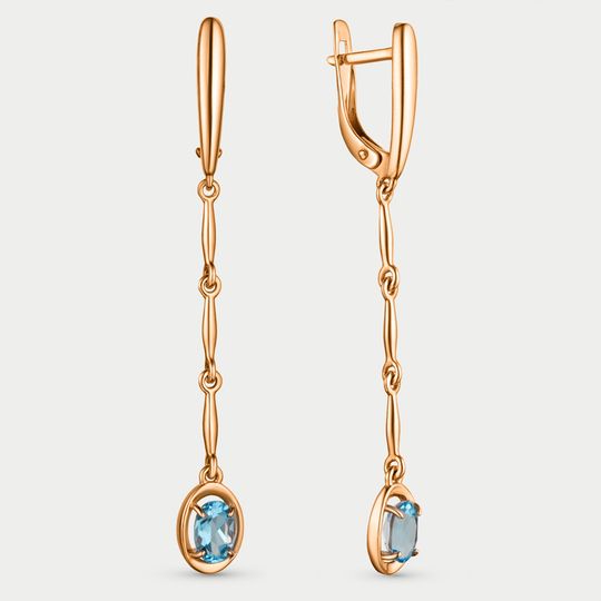 Серьги золотые