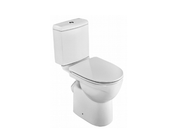 Унитаз-компакт "Юнион" (станд, 2-реж., дюро, метал крепеж, softclose, тонкое)
