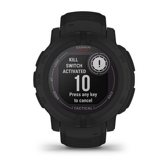 Умные часы Garmin Instinct 2 Solar Tactical черный