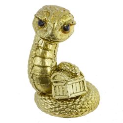 GAEM Фигурка декоративная "Змея", L5 W4 H7 см, 6в.