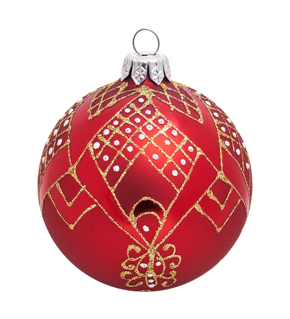 Элита НФШ-1432/3 Набор ел.украшений Шар 2шт «Вуаль» 80 мм