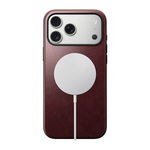 Кожаный чехол MagSafe Nomad Horween Modern Leather Case Limited Edition для iPhone 17 Pro Max Гибридный укреплённый чехол из натуральной кожи Horween с сенсорной накладкой для Контроллера камеры