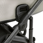 Детская коляска Roan Bass Next 2.0 3 в 1 с автокреслом Pituso Baesa Pro Black,Beige Canopy BSN/45/2 Marzipan/Black/руч.Cappuccino(2 места)