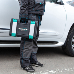 Набор инструментов, 1/4", 3/8", 1/2", Cr-V, S2, усиленный кейс, 151 предмет Stels