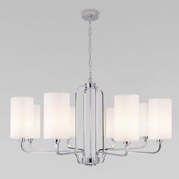 Люстра подвесная 60128/8 хром Purezza Eurosvet
