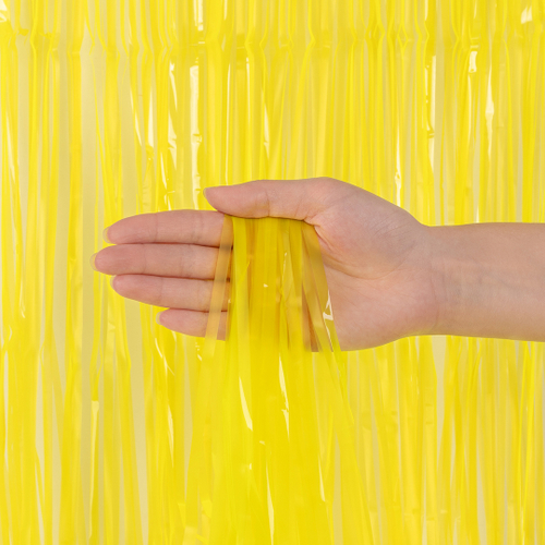 Занавес Дождик Сочный цвет, Желтый 100*200 см ВВ