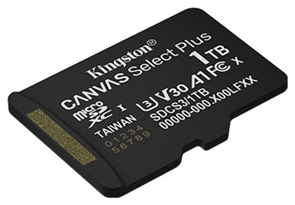 Карта памяти Kingston microSDXC SDCS3/1TBSP 1024 Гб