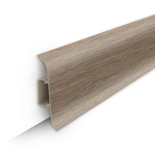 Плинтус ПВХ Идеал Классик 211 Дуб рустик 2200х55х22 мм