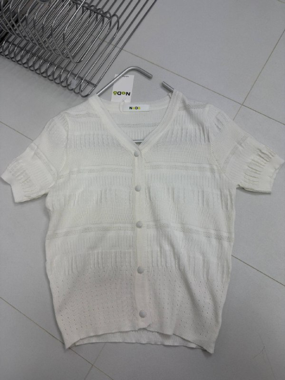 Футболка-поло женская артикул 09028 цвет "молочный"