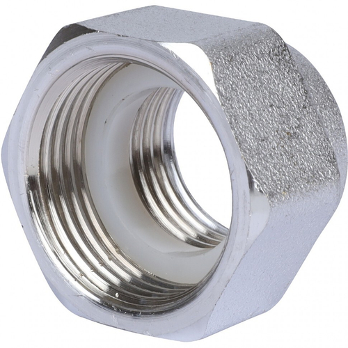 Прямой переходник (муфта) 3/4"ВР-1/2"ВР  ф/р (270/30/10шт)