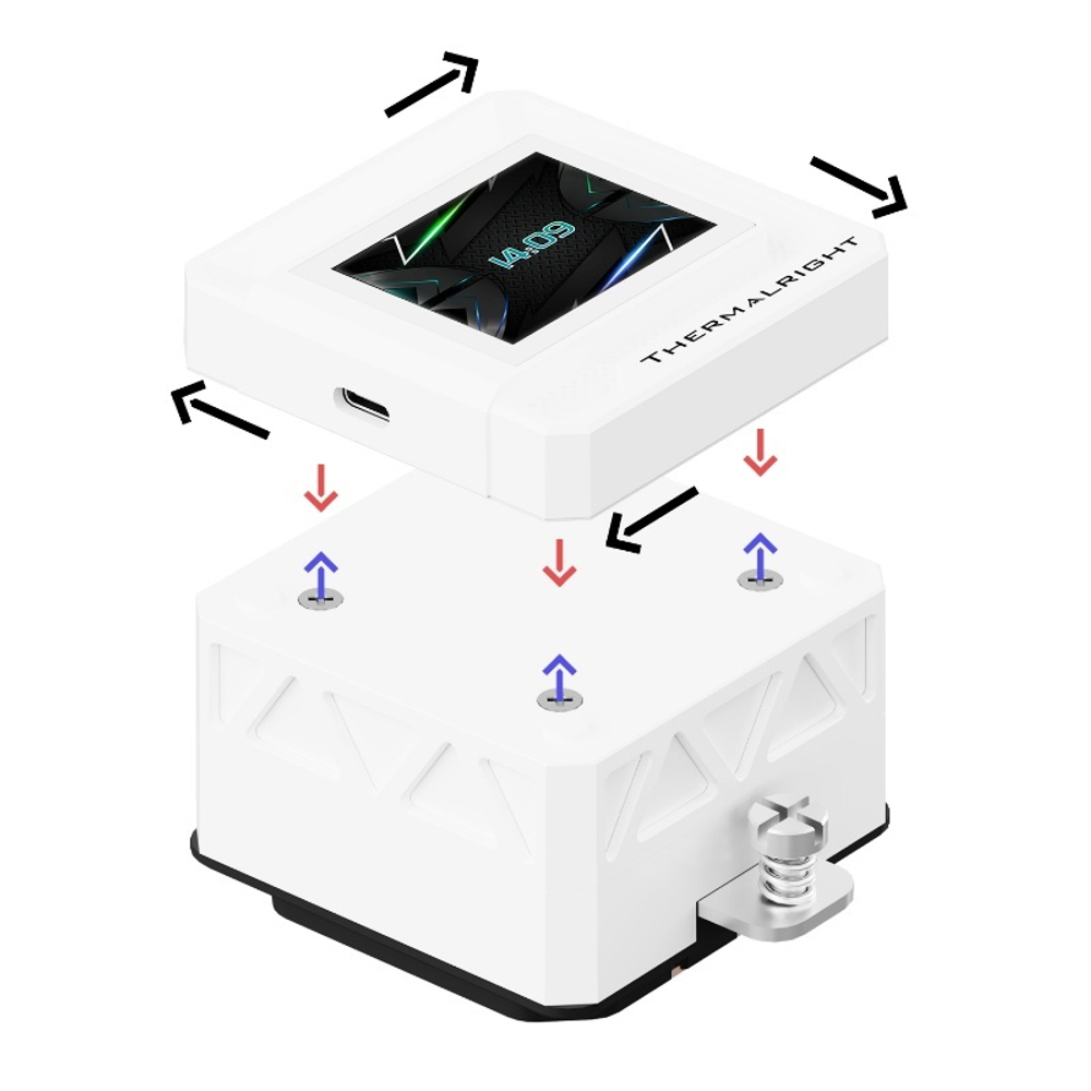 Система водяного охлаждения Thermalright Frozen Warframe SE 360 ARGB, white