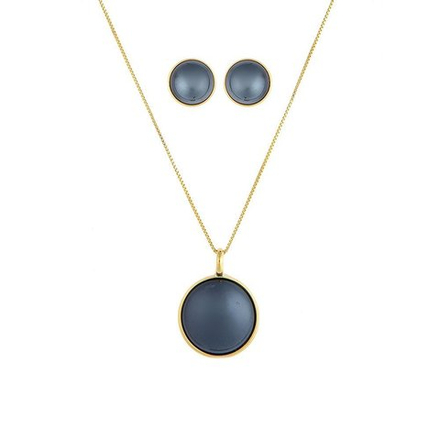 Комплект Possebon Pearl Black Agate S1565.4 BW/G