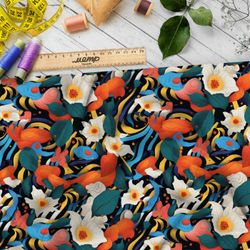 Ткань премиум дюспо чудесные мелодии природы