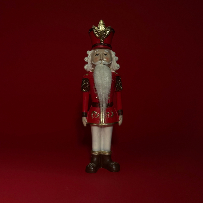 Сувенир Щелкунчик (полирезин), Н22х6,5х5,5см, в асс., красный