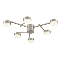 8115/6C COMFI LN26 248 никель, металл Люстра потолочная LED GX53 6*7W 220V DABRA
