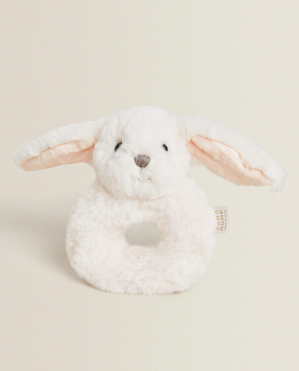 Погремушка детская Zara Home, плюш, розовый, 7619/052