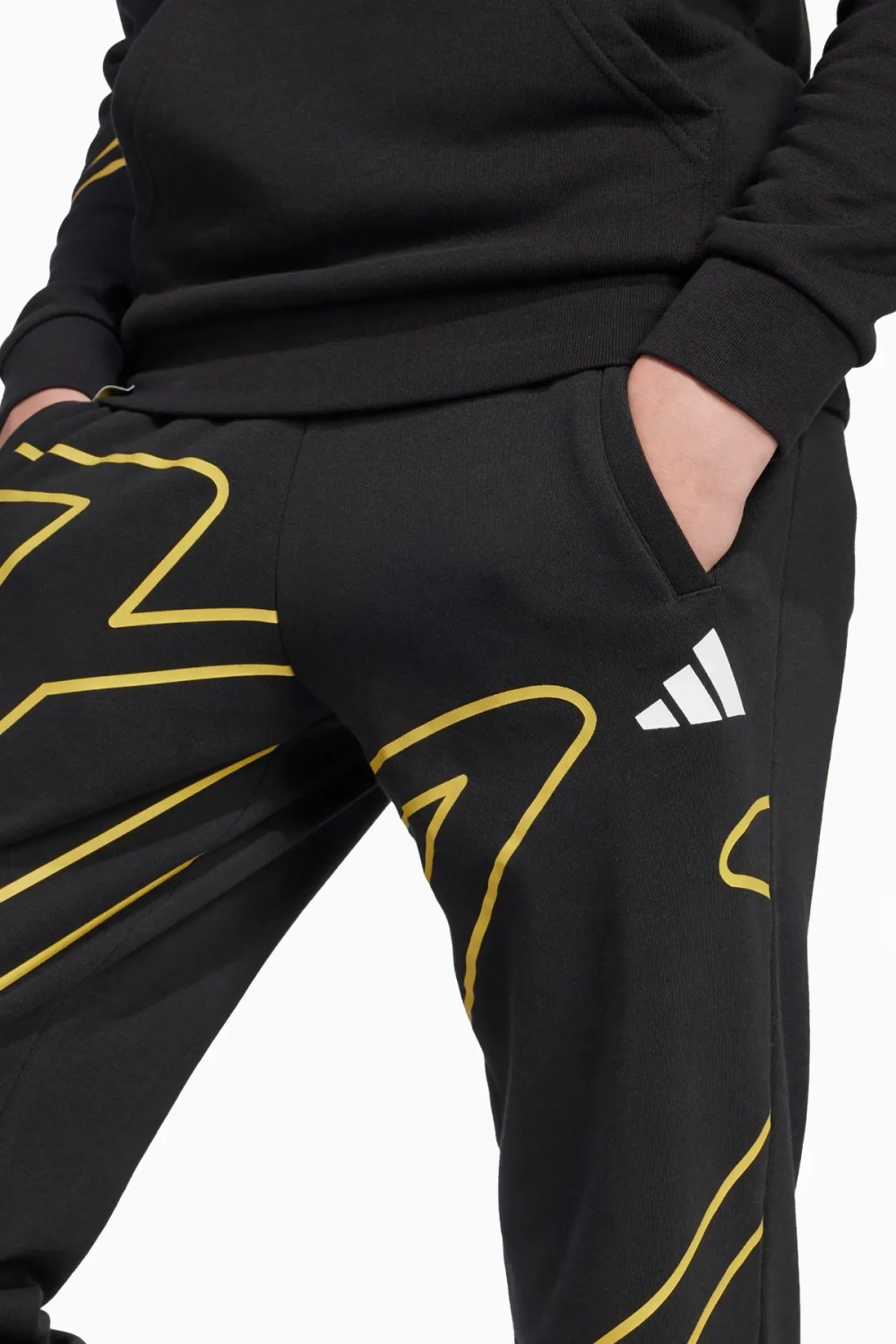 Штаны adidas Jude Bellingham Culturewear Junior - черный