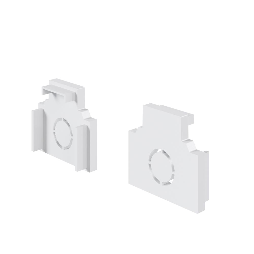 Заглушки для встраиваемого низкопрофильного шинопровода 2шт. Maytoni   TRAM034EC-42W