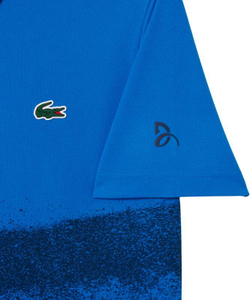 Мужское теннисное поло Lacoste Tennis x Novak Djokovic - небесный
