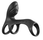 Насадка на пенис Pipedream Ultimate Couples Cage Pro, 14 см, черная