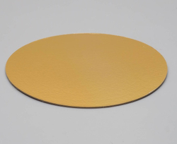 Подложка Pasticciere усиленная 3,2 мм, d=30 см (золото/Голубой)