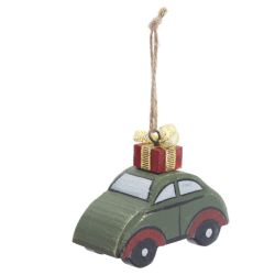 GAEM Изделие декоративное подвесное "Машина", L8 W4 H7 см, 2в.
