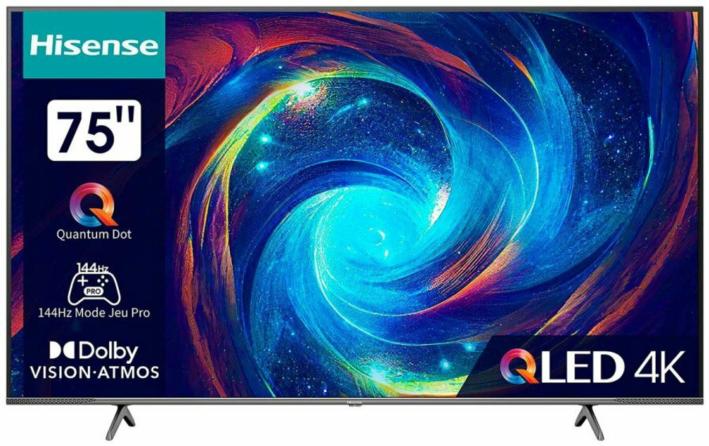 Телевизор Hisense 75E7KQ PRO Dark Gray